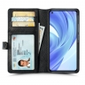 Чехол книжка Stenk Premium Wallet для Xiaomi Mi 11 Lite Чёрный