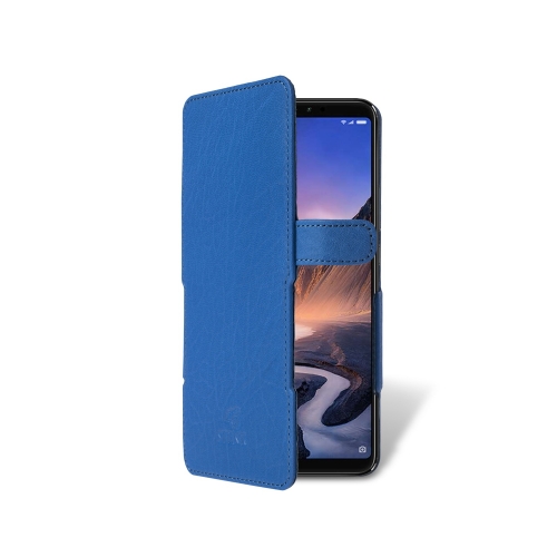 чехол-книжка на Xiaomi Mi Max 3 Ярко-синий Stenk Prime фото 2