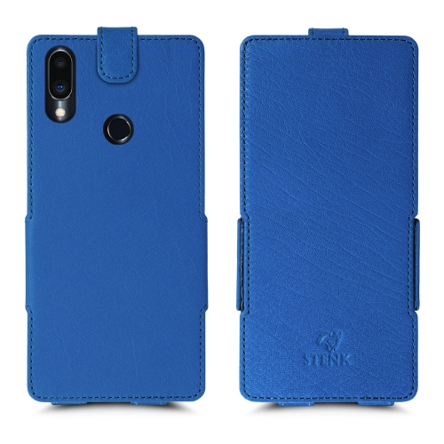 чехол-флип на Meizu Note 9 Ярко-синий Stenk Prime фото 1
