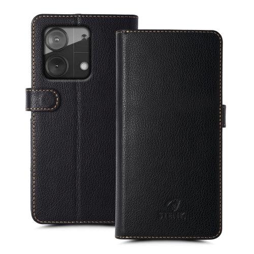 чехол-книжка на Xiaomi Poco X6 Neo Черный Stenk Wallet фото 1