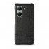 Кожаная накладка Stenk Reptile Cover для Xiaomi Poco X7 Pro Черный