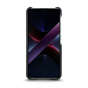 Шкіряна накладка Stenk Reptile Cover для Xiaomi Poco X7 Pro Чорний