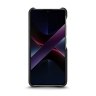 Кожаная накладка Stenk Reptile Cover для Xiaomi Poco X7 Pro Черный