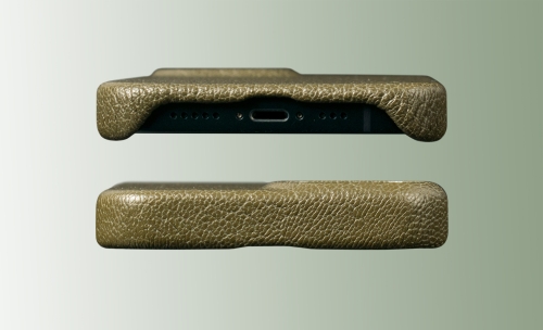 бампер на Apple iPhone 14 Оливковый Stenk Cover фото 6