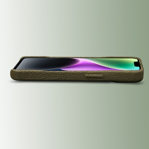 бампер на Apple iPhone 14 Оливковый Stenk Cover фото 2