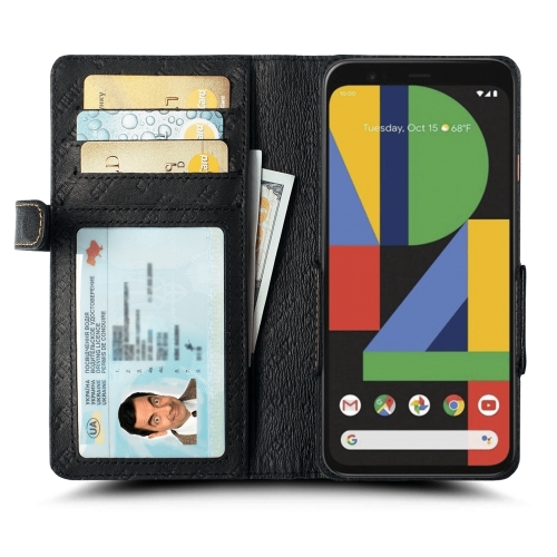 чехол-книжка на Google Pixel 4 XL Черный Stenk Wallet фото 2