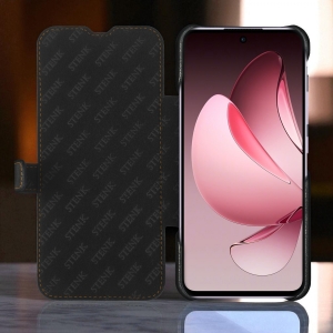 Чехол книжка Stenk Premium для OPPO Reno13 F 4G Чёрный