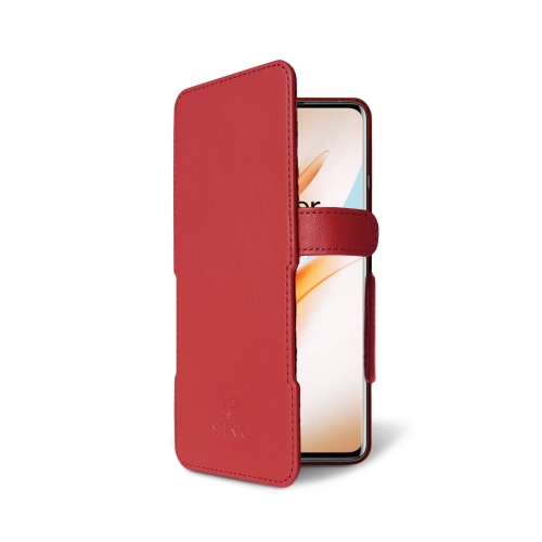 чехол-книжка на OnePlus 8 Красный Stenk Prime фото 2
