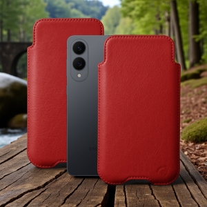 Футляр Stenk Sportage для Samsung Galaxy S25 Edge Красный