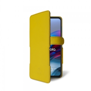 Чохол книжка Stenk Prime для Motorola Moto G100 Жовтий