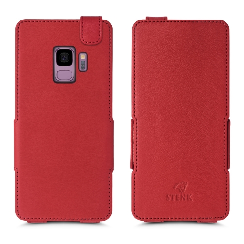 чехол-флип на Samsung Galaxy S9 Красный Stenk Prime фото 1