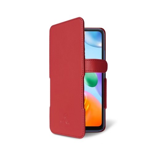 чехол-книжка на Xiaomi Redmi 10C Красный Stenk Prime фото 2