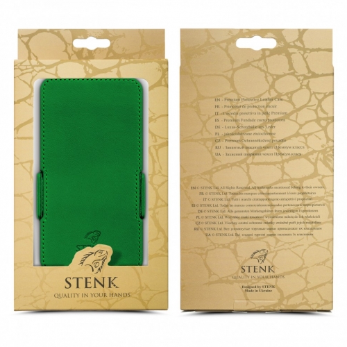 чохол-фліп на LG Stylus 2 Зелений Stenk Сняты с производства фото 8