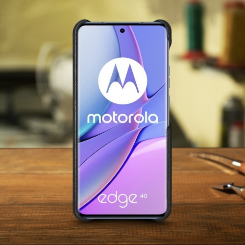 бампер на Motorola Edge 40 Чорний Stenk Cover фото 2