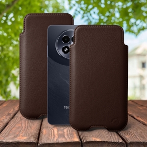 Футляр Stenk Sportage для Realme 13 5G Коричневый