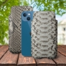 Футляр Stenk Sportage Python для Apple iPhone 13 Натуральный