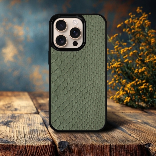 бампер на Apple iPhone 16 Pro Оливковый Stenk SkinBacker фото 1