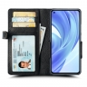 Чехол книжка Stenk Wallet для Xiaomi Mi 11 Lite Черный