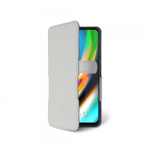 Чохол книжка Stenk Prime для Motorola Moto G9 Plus Білий