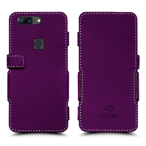 чехол-книжка на OnePlus 5T Сирень Stenk Prime Purple фото 1