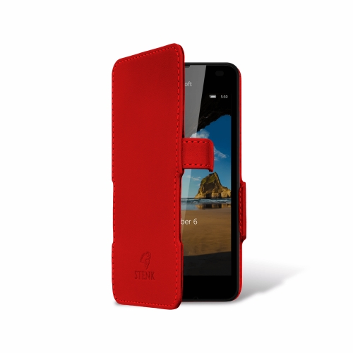 чохол-книжка на Microsoft Lumia 550 Червоний Stenk Сняты с производства фото 2