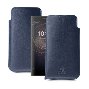 Футляр Stenk Elegance для Sony Xperia XA2 Синий
