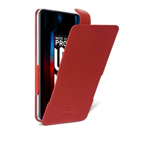 чехол-флип на Infinix Note 12 Pro 5G Красный Stenk Prime фото 2