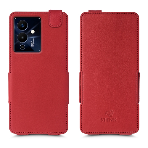 чехол-флип на Infinix Note 12 Pro 5G Красный Stenk Prime фото 1
