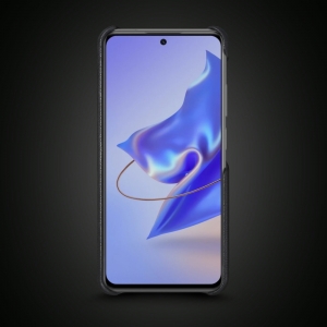 Шкіряна накладка Stenk WoodBacker для ZTE Blade V40 Pro Чорна