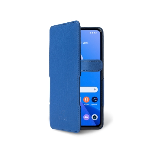 чехол-книжка на Realme GT Neo 3T Ярко-синий  Prime фото 2