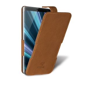Чохол фліп Stenk Prime для Sony Xperia XZ3 Camel