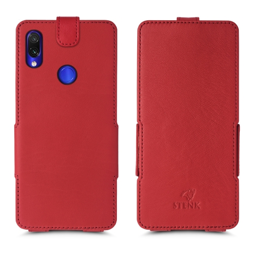 чехол-флип на Xiaomi Redmi Note 7 Красный Stenk Prime фото 1