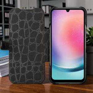 Чохол книжка Stenk Premium для Samsung Galaxy A24 4G Чорний