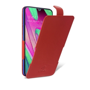 Чехол флип Stenk Prime для Samsung Galaxy A40 Красный