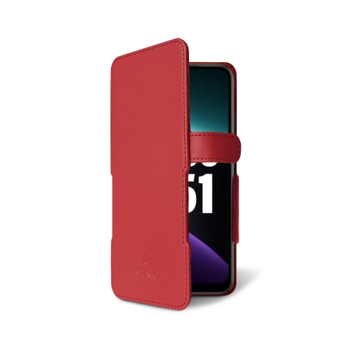 чехол-книжка на Xiaomi Poco C51 Красный  Prime фото 2