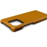 Шкіряна накладка Stenk Cover для Motorola Edge 50 Pro Camel