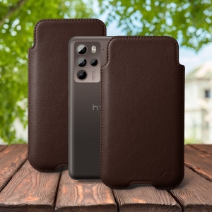 Футляр Stenk Sportage для HTC U23 Pro Коричневый