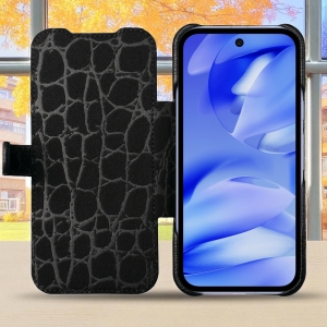 Чехол книжка Stenk Premium для Google Pixel 9a Чёрный