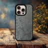 Накладка SkinBacker Mini Python Scales для Apple iPhone 16 Pro Серый