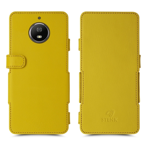 чехол-книжка на Motorola Moto G5S Желтый Stenk Prime фото 1