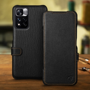 Чехол книжка Stenk Premium для Xiaomi Redmi Note 11 Pro Чёрный