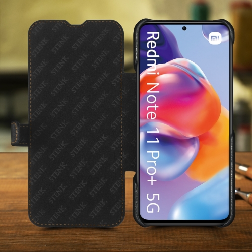 чехол-книжка на Xiaomi Redmi Note 11 Pro Черный Stenk Premium фото 2