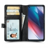 Чехол книжка Stenk Premium Wallet для OPPO Find X3 Lite Чёрный