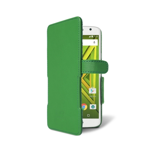 чохол-книжка на Motorola Moto X Play (XT1562) Зелений Stenk Сняты с производства фото 2