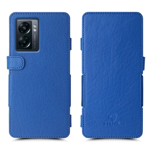 чехол-книжка на OnePlus Nord N300 Ярко-синий  Prime фото 1