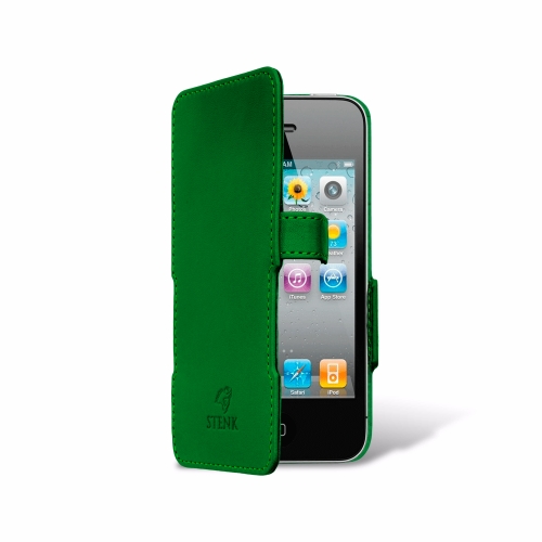 чохол-книжка на Apple iPhone 4 /4S Зелений Stenk Сняты с производства фото 2