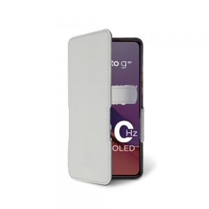 Чехол книжка Stenk Prime для Motorola Moto G84 Белый