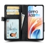 Чехол книжка Stenk Wallet для OPPO A38 Черный