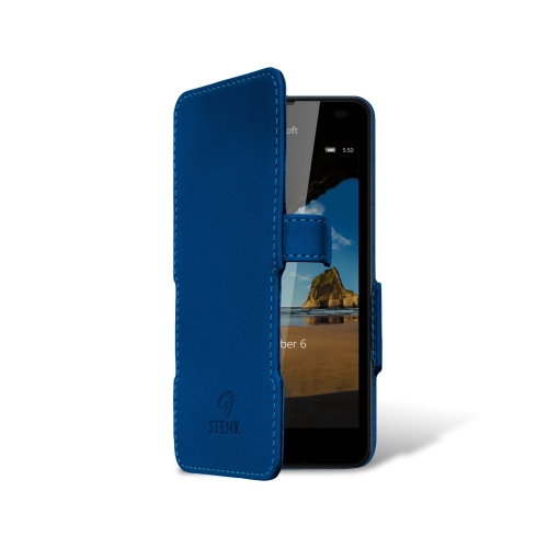 чохол-книжка на Microsoft Lumia 550 Синій Stenk Сняты с производства фото 2