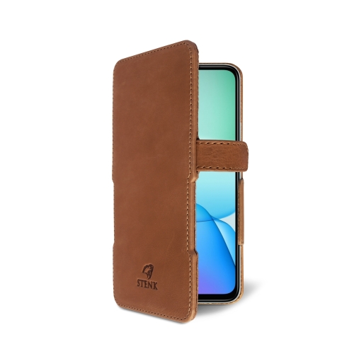 чехол-книжка на Xiaomi Redmi 13 Светло-коричневый  Prime фото 2
